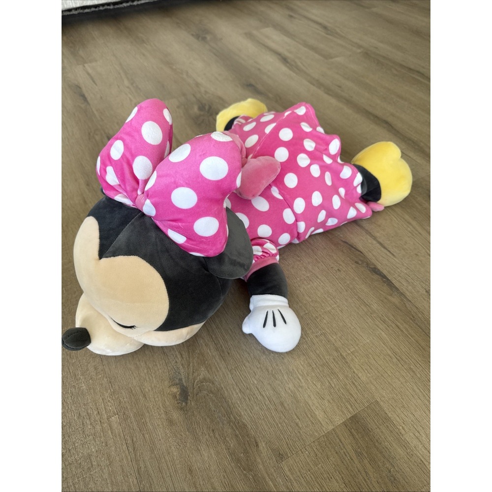 Disney Minnie Mouse Cuddleez Plush Soft Stuffed Animal Pillow Large 24 in Approx - Picture 5 of 12